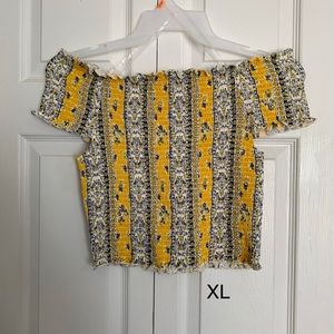 Off the shoulder top